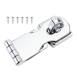 Maxbell Locking Hasp Latch Holder Safety Latch Buckle Set with Screws Universal