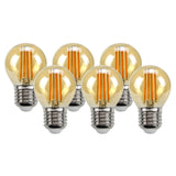 Maxbell 6Pieces LED Filament Bulb E27 Edison Bulbs 2700K Warm White