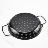 Maxbell 9'' BBQ Grill Pan Veggie Fish Nonstick Coating Pizza Tray Outdoor Party