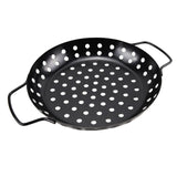 Maxbell 9'' BBQ Grill Pan Veggie Fish Nonstick Coating Pizza Tray Outdoor Party