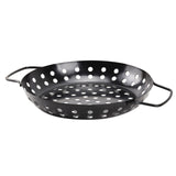 Maxbell 9'' BBQ Grill Pan Veggie Fish Nonstick Coating Pizza Tray Outdoor Party