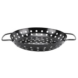 Maxbell 9'' BBQ Grill Pan Veggie Fish Nonstick Coating Pizza Tray Outdoor Party