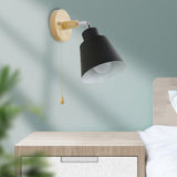 Maxbell Wall Light Sconce Bedside Lamp Fixtures Lighting Bedroom Hallway Black