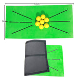 Maxbell Golf Training Mat Batting Practice Hitting Aid Game Pad Home Outdoor A