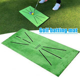 Maxbell Golf Training Mat Batting Practice Hitting Aid Game Pad Home Outdoor A