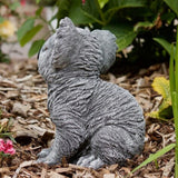 Maxbell Resin Craft Garden Statue Sitting Koala Figurine Sculpture for Outdoor Lawn