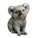 Maxbell Resin Craft Garden Statue Sitting Koala Figurine Sculpture for Outdoor Lawn