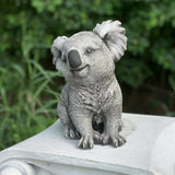 Maxbell Resin Craft Garden Statue Sitting Koala Figurine Sculpture for Outdoor Lawn