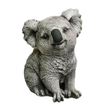 Maxbell Resin Craft Garden Statue Sitting Koala Figurine Sculpture for Outdoor Lawn