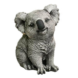 Maxbell Resin Craft Garden Statue Sitting Koala Figurine Sculpture for Outdoor Lawn