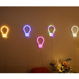 Maxbell LED Neon Sign Light Wall Decor Lamp Party Store Pub Nightlight Warm White