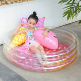 Maxbell Inflatable Kids Swimming Pool Outdoor Garden Summer Water Fun 60x22cm