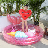 Maxbell Inflatable Kid Swimming Paddling Pool Outdoor Summer Water Fun 150x28cm