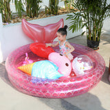 Maxbell Inflatable Kid Swimming Paddling Pool Outdoor Summer Water Fun 150x28cm