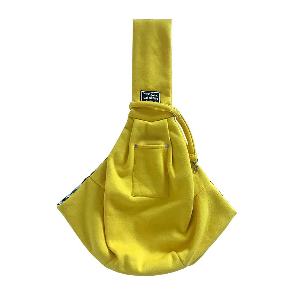Maxbell Pet Cat Dog Carrier Carry Pack Carrier Travel Bag Carrier Out Bag Yellow