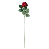 Maxbell Elegant Artificial Flowers Rosaceae Rose Bouquet Decoration Bright Red