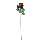 Maxbell Elegant Artificial Flowers Rosaceae Rose Bouquet Decoration Bright Red