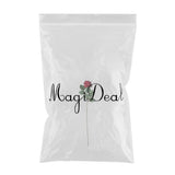 Maxbell Elegant Artificial Flowers Rosaceae Rose Bouquet Decoration Bright Red
