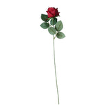 Maxbell Elegant Artificial Flowers Rosaceae Rose Bouquet Decoration Bright Red