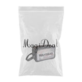 Maxbell Waterproof Travel Bag Transparent Makeup Toiletry Clear Wash Pouch Black M