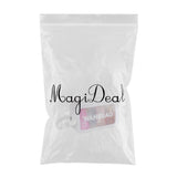 Maxbell Waterproof Travel Bag Transparent Makeup Toiletry Clear Wash Pouch White M