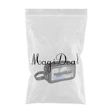 Maxbell Waterproof Travel Bag Transparent Makeup Toiletry Clear Wash Pouch Black S