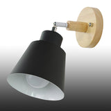 Maxbell Bedside Wall Lamp Fixture Sconce E27 Light Loft Study Corridor Black