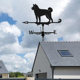 Maxbell Weather Vane Farm Retro Weather Vane Wind Direction Indicator Akita Dog