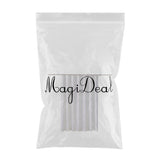 Maxbell PLAIN SHOWER CURTAIN BATHROOM LONG WATERPROOF WITH 12 HOOKS RING SET