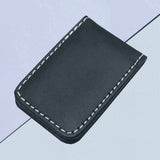 Magnetic Money Clip Dollar Cash Clamp Card Holder Wallet Black_60x41x8mm