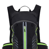 Maxbell Lightweight Running Backpack Breathable Adjustable Hydration Pack Green