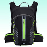 Maxbell Lightweight Running Backpack Breathable Adjustable Hydration Pack Green