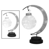 Maxbell Moon Table Lamp for Kid Night Light Home Bedroom Nursery Ornament Warm White