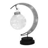 Maxbell Moon Table Lamp for Kid Night Light Home Bedroom Nursery Ornament Warm White