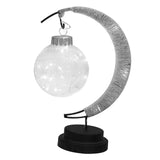 Maxbell Moon Table Lamp for Kid Night Light Home Bedroom Nursery Ornament Warm White