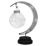 Maxbell Moon Table Lamp for Kid Night Light Home Bedroom Nursery Ornament Warm White