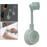 Maxbell Bathroom Wall-Mounted Shower Head Holder Bracket Adjustable Light Green