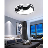 Maxbell LED Ceiling Light Panel Down Lights Living Room Wall Lamp Round Star Moon