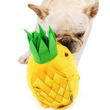 Maxbell Dog Squeaky Toys Stuffing Pineapple Plush Toy For Small Medium Large Dogs