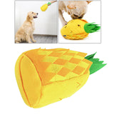 Maxbell Dog Squeaky Toys Stuffing Pineapple Plush Toy For Small Medium Large Dogs