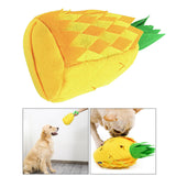 Maxbell Dog Squeaky Toys Stuffing Pineapple Plush Toy For Small Medium Large Dogs