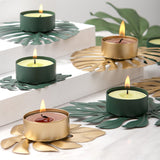 Maxbell Tealight Holder Arts Shelf Home Candles Stand Wedding Candlestick Green D