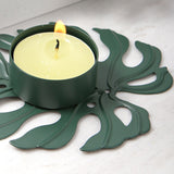 Maxbell Tealight Holder Arts Shelf Home Candles Stand Wedding Candlestick Green D