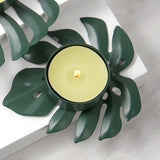 Maxbell Tealight Holder Arts Shelf Home Candles Stand Wedding Candlestick Green A