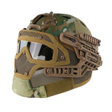 Maxbell Tactical Airsoft Paintball Protect Combat FAST Helmet Camouflage