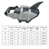 Maxbell Adjustable Dog Life Jacket Swimming Safety Vest Swimsuit +Handle Silver_M