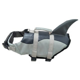 Maxbell Adjustable Dog Life Jacket Swimming Safety Vest Swimsuit +Handle Silver_M