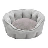 Maxbell Pet Dog Cat Calming Bed Warm Soft Plush Cozy Comfortable Sleeping Mat Gray