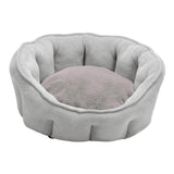 Maxbell Pet Dog Cat Calming Bed Warm Soft Plush Cozy Comfortable Sleeping Mat Gray