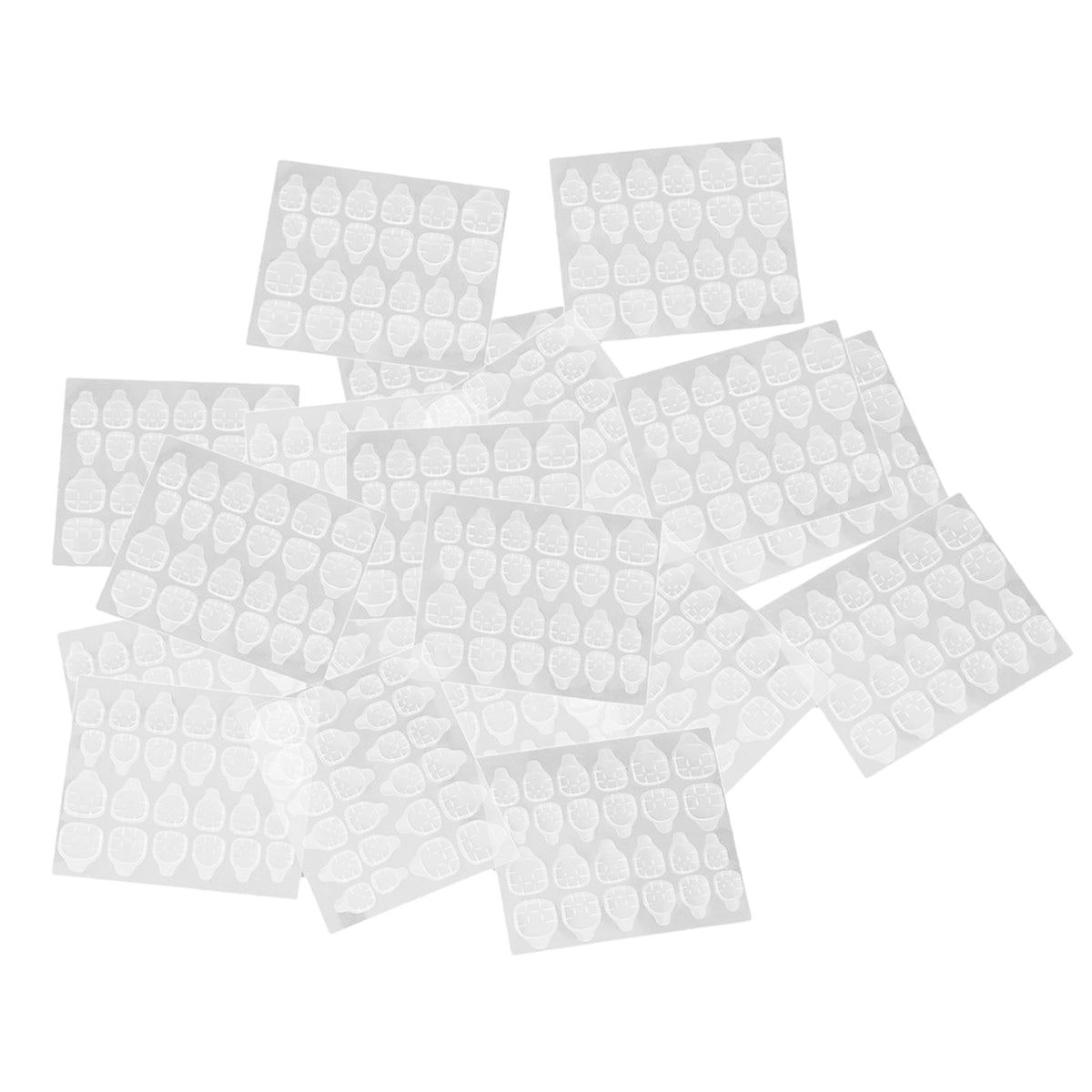 Maxbell Waterproof Double Sided Nail Adhesive Tape Sticker Manicure Pedicure 24Pcs